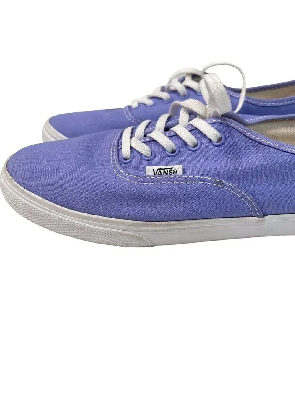 Vans Authentic Lo Pro Jacaranda True White Sneakers Womens 10 Lavender